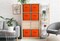 Sorbus 6 Pack 13 Inch Foldable Storage Cubes with Handles- for Organizing Home, Shelves, Nursery, Playroom, Closet and More